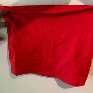 red tube top